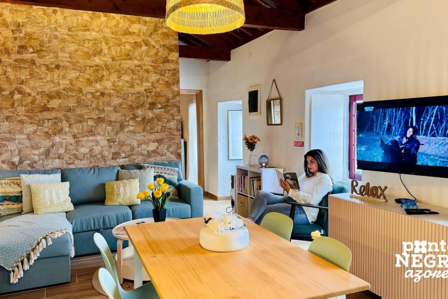 Charming Country House By Ponta Negra Azores Altares Exterior foto